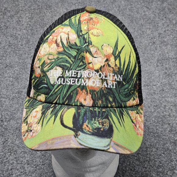 The Met x PacSun Trucker Cap Floral Hat Green Metropolitan Museum Of Art - Picture 1 of 7
